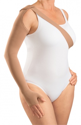 Комбинированный компрессионный рукав с наплечником Mediven Harmony (I класс, 18-21 мм рт. ст.)
